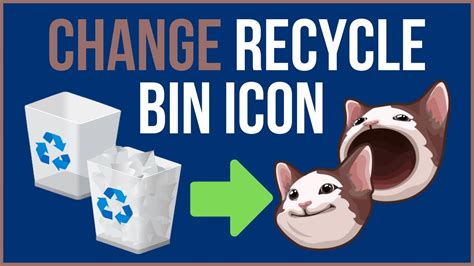 custom trash bin icon