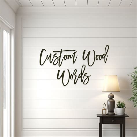 Custom Wall Art Words