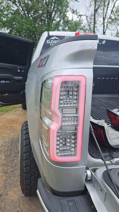 Custom White Tail Lights