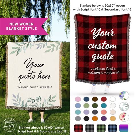 Custom Writing Blanket