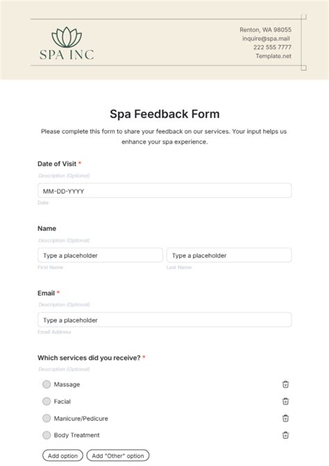 Customer Massage Feedback