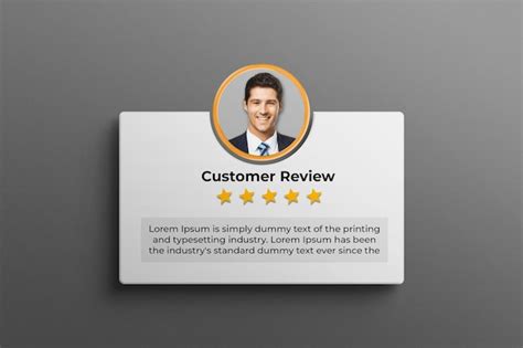 customer review testimonials