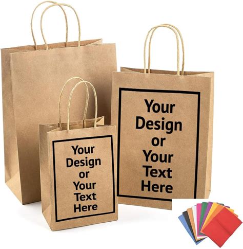 customizable paper bags