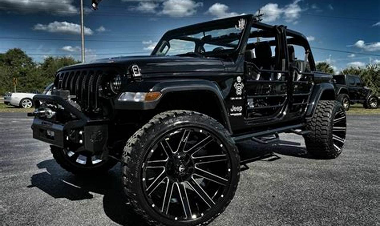 customized jeep wranglers for sale