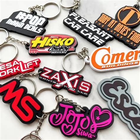 Customized Rubber Keychain