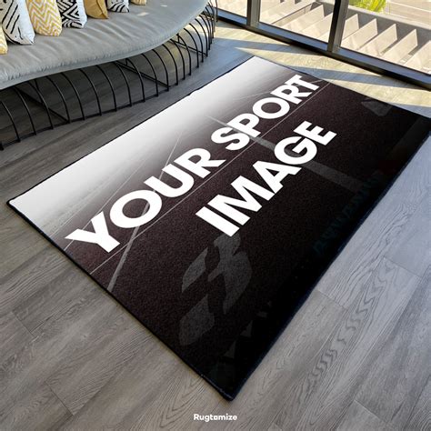 customized sports rugs