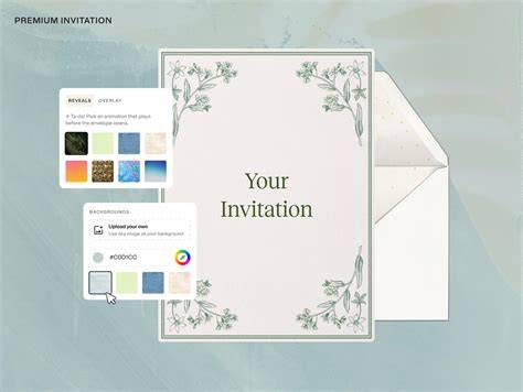 Customizing Your Online Invitation