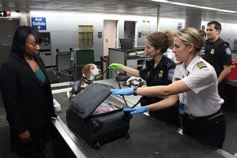 customs in the airport