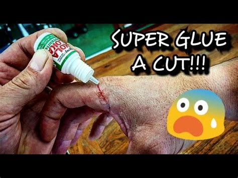 Cut Glue Finger