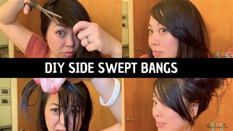 Cut Side Bangs Diy