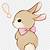cute anime bunny gif