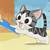 cute anime gif kitty