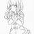 cute anime girl coloring pages easy
