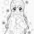 cute anime girl coloring pages pdf