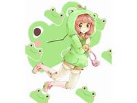 Cute Anime Girl Frog