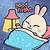 cute anime goodnight gif