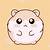 cute anime hamster gif