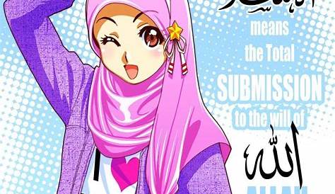Pin by 🇾 🇴 🇳 🇦 🌷 on Aᥒιmᥱ Isᥣᥲmιᥴ | Hijab cartoon, Islamic girl, Anime
