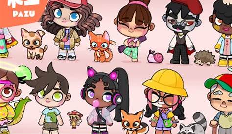 Cute Avatar World Characters Drawing For The st Ever!! ´ ` *