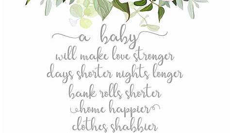 Sometimes finding the right words for your baby shower invitation