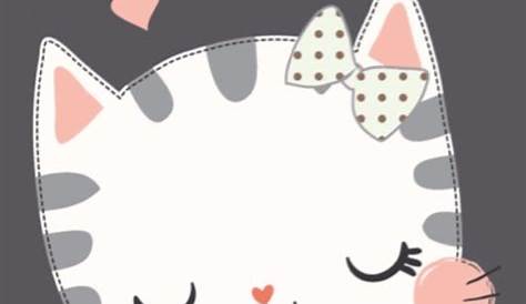 Cute Cat Wallpaper Cartoon Iphone 71+ Images