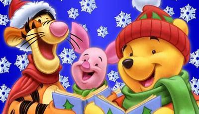 Cute Christmas Wallpaper Winnie The Pooh