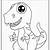 cute dinosaur coloring pages google