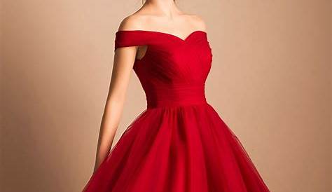 Cute Homecoming Dresses Red Round Neck Lace Short Prom