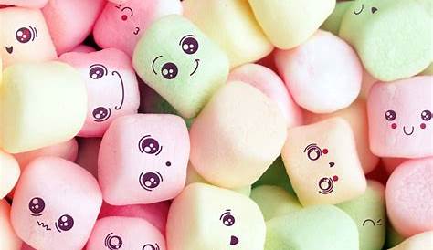 Cute Marshmallows Wallpaper Iphone Wallpapers Lovely Marshmallow For Phone Tumblr Kawaii