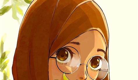 Beautiful Muslimah Hijab Girl | Anime muslimah, Anime, Art