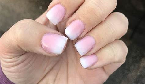 Pink Ombré Nails Pink ombre nails, Ombre nails, Sns nails colors