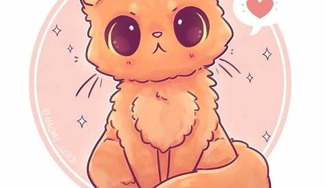 Cute Anime Cat Wallpaper - WallpaperSafari