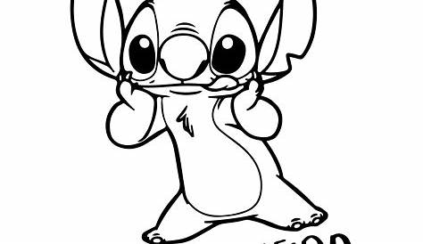 Stitch | Stitch drawing Stitch disney Cricut svg files free Disney