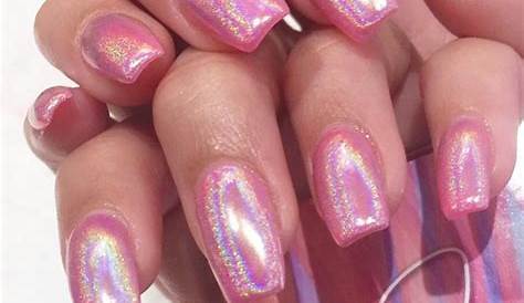 Cute Pink Chrome Nails INSTANT GLAM PEONY PINK CHROME SET Fun Nail