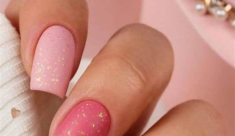 Cute Pink Nails For Prom Light With Sparkle acrylic Coffin