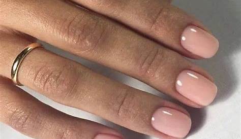 Cute Pink Nails Natural 29 Simple And Lovely BelleTag