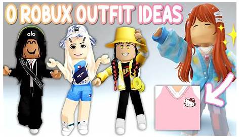 Roblox cute roblox avatar ideas Try These Cute and Trendy Outfits