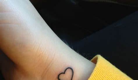 Heart tattoo Tiny heart tattoos, Tattoos, Small heart
