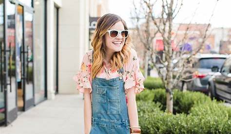 Cute Spring Outfits Overalls How To Wear In Lady In VioletLady In