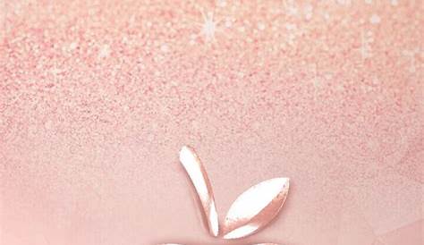 Cute Wallpapers For Iphone Rose Gold Glitter On Wallpaperdog
