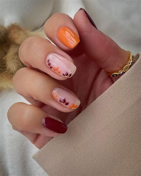 Cute And Easy Fall Nails