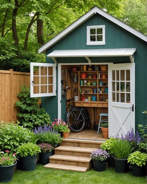 Cute Backyard Shed Ideas