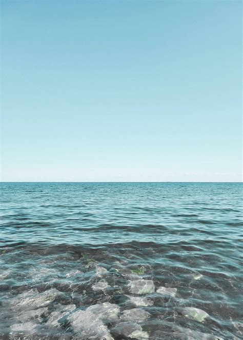 Cute Blue Ocean Background