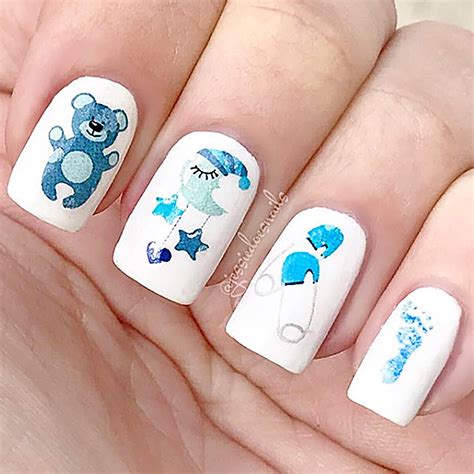 cute boy nail designs