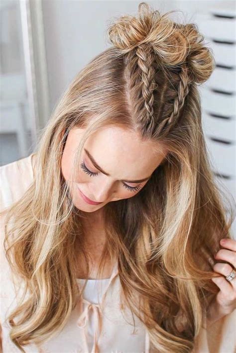Unique Cute Braided Half Up Half Down Hairstyles Hairstyles Inspiration