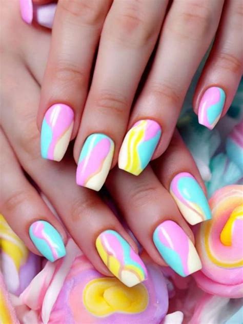 cute candy nail designs