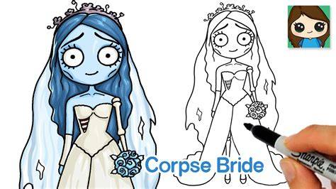 cute corpse bride drawing