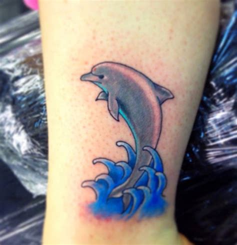Cute Dolphin Tattoos