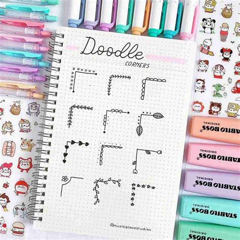Cute Doodles Creative Journal Ideas