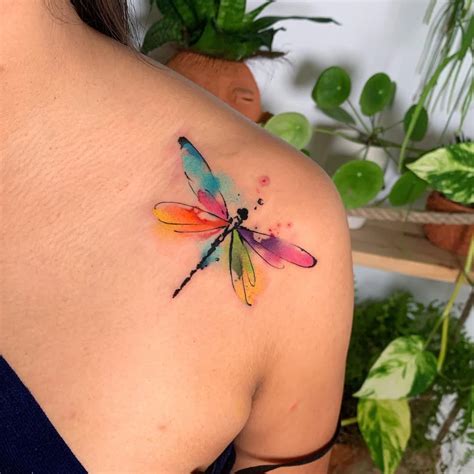 Cute Dragonfly Tattoo Designs